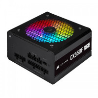 Corsair CX550F RGB 550 Watt 80 Plus Bronze Certified Fully Modular Power Supply